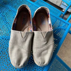 Bobs Memory Foam Espadrilles in Tan